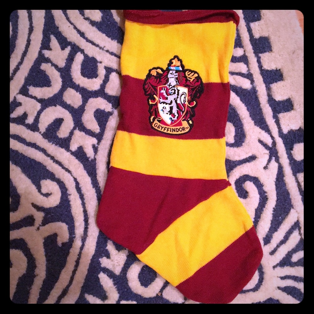 Gryffindor knit stocking